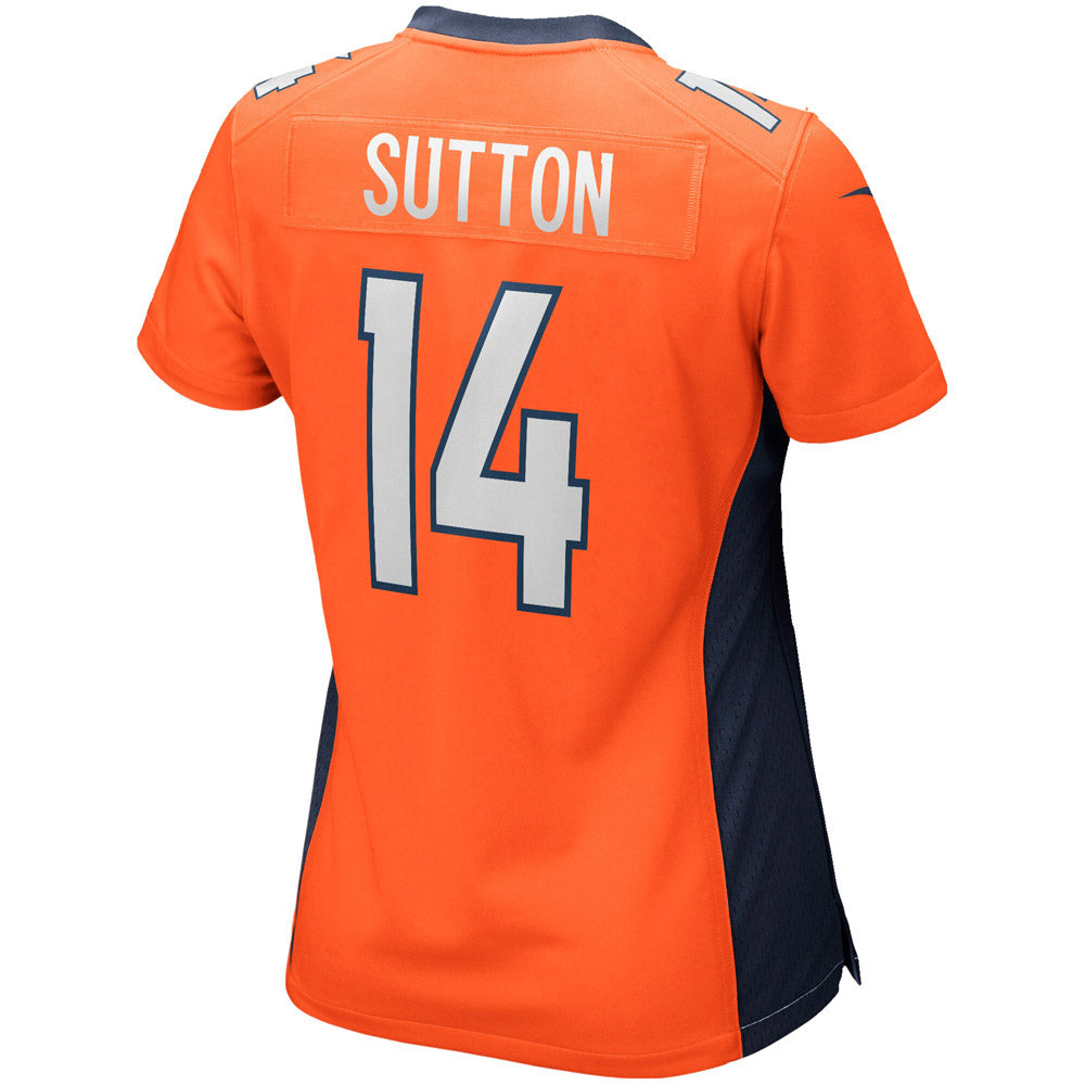 Women's Courtland Sutton Denver Broncos Game Jersey Orange